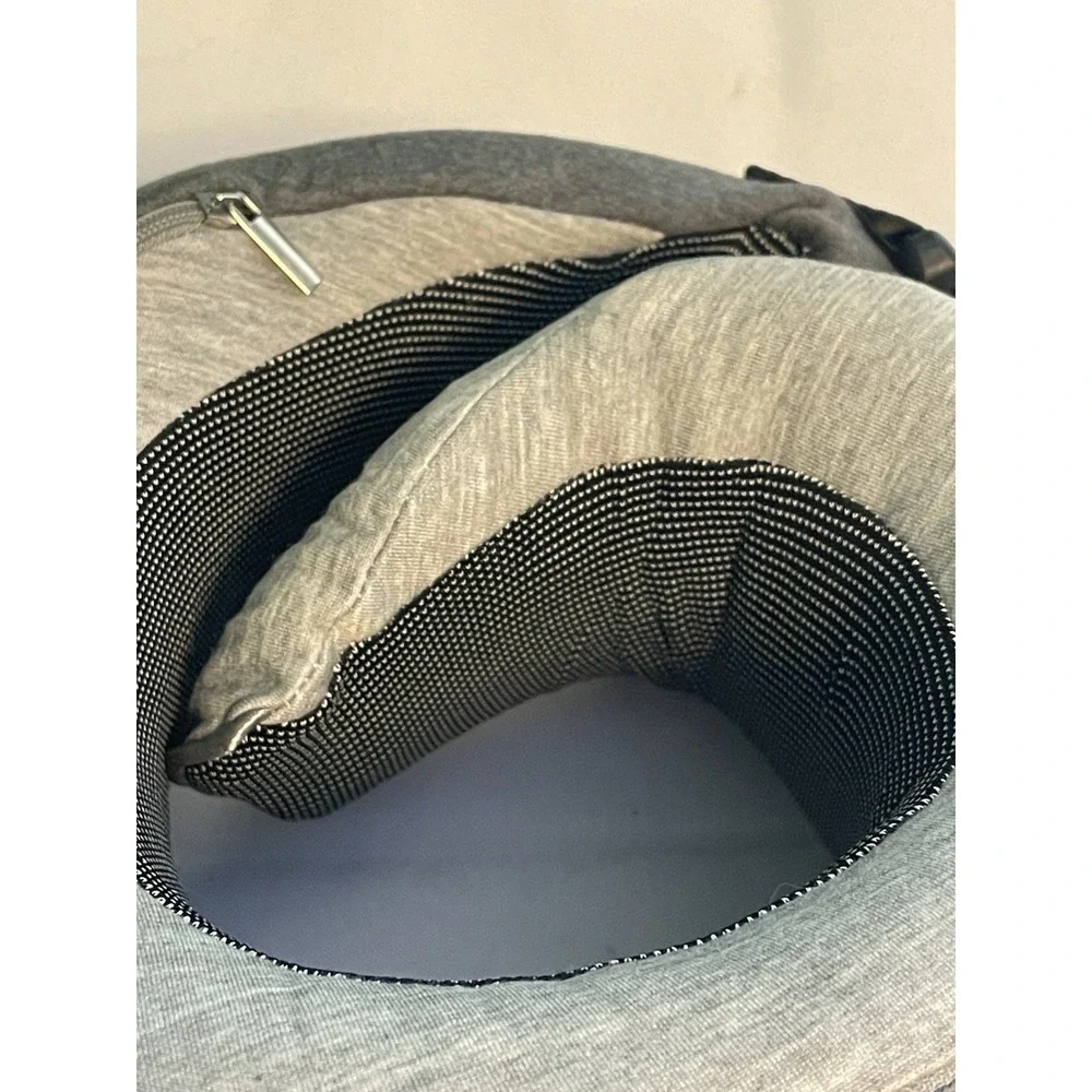Neck Travel Pillows for Airplanes, 100% Pure Memory Foam Neck‎ Pillow BinA